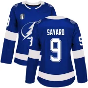 Blue Women's Denis Savard Tampa Bay Lightning Authentic Home 2022 Stanley Cup Final Jersey