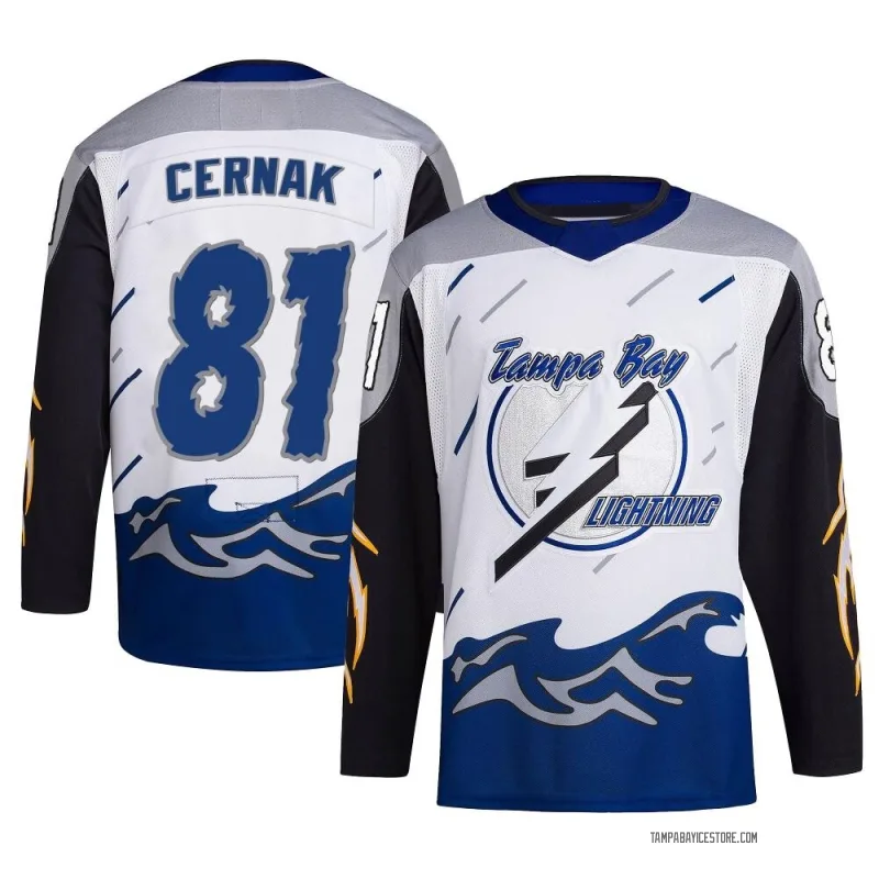 Tampa Bay Lightning No81 Erik Cernak Purple Authentic Fights Cancer 2020 Stanley Cup Champions Stitched Jersey