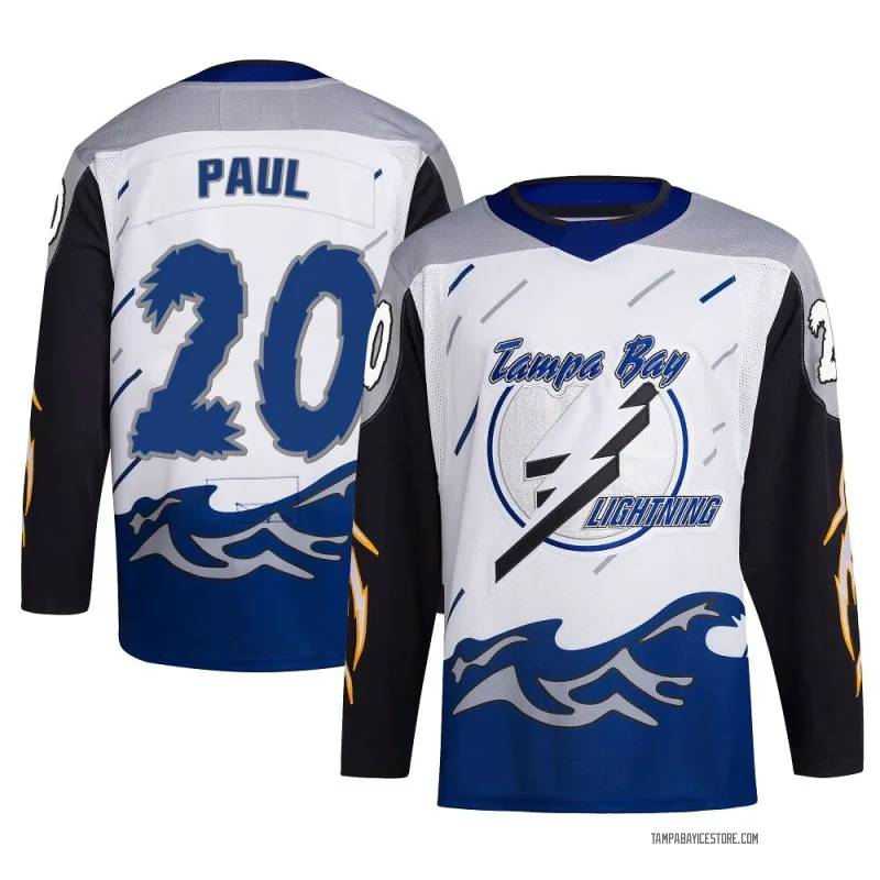 Tampa Bay Lightning Nick Paul 20 Alternate 2022 Stanley Cup Champions  Breakaway Men Jersey - Black - Bluefink